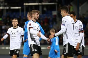 Timo Werner đã thực hiện một pha bỏ lỡ đáng kinh ngạc trong chiến thắng 4-0 của Đức trước Iceland