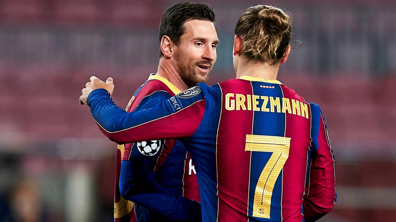 Barca gặp khó khi thiếu Messi và Griezmann
