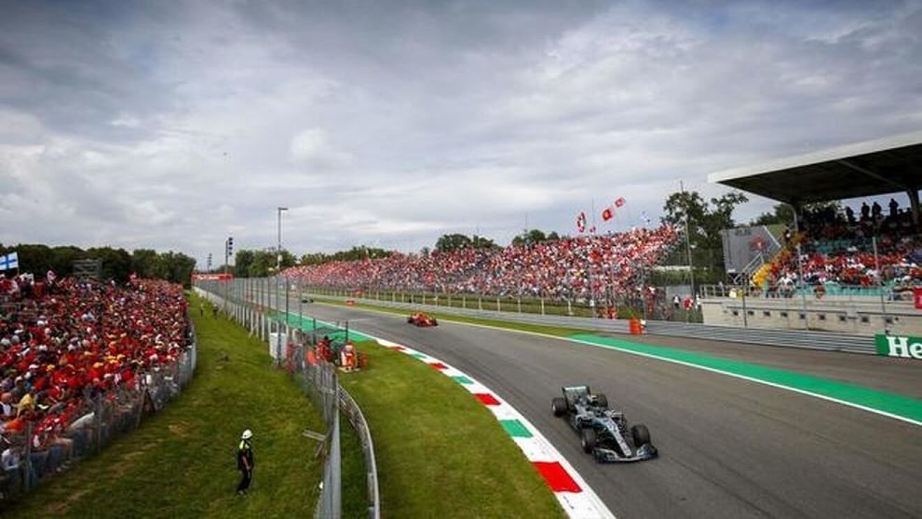 Đường đua Monza-nơi diễn ra trận đấu F1 Italian GP